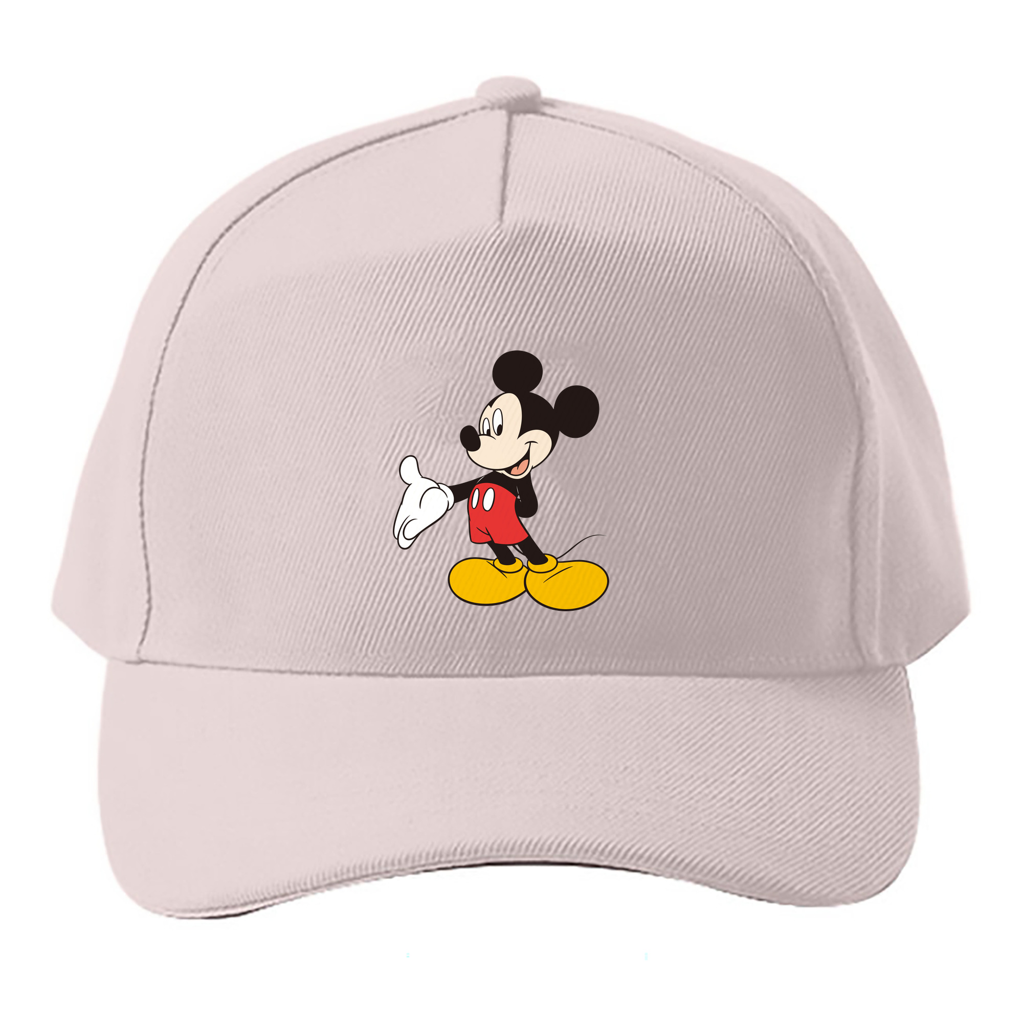（画像用） ミッキーマウス Mickey Mouse ベースボールキャップ 綿100％ 男女兼用 帽子 スポーツ
